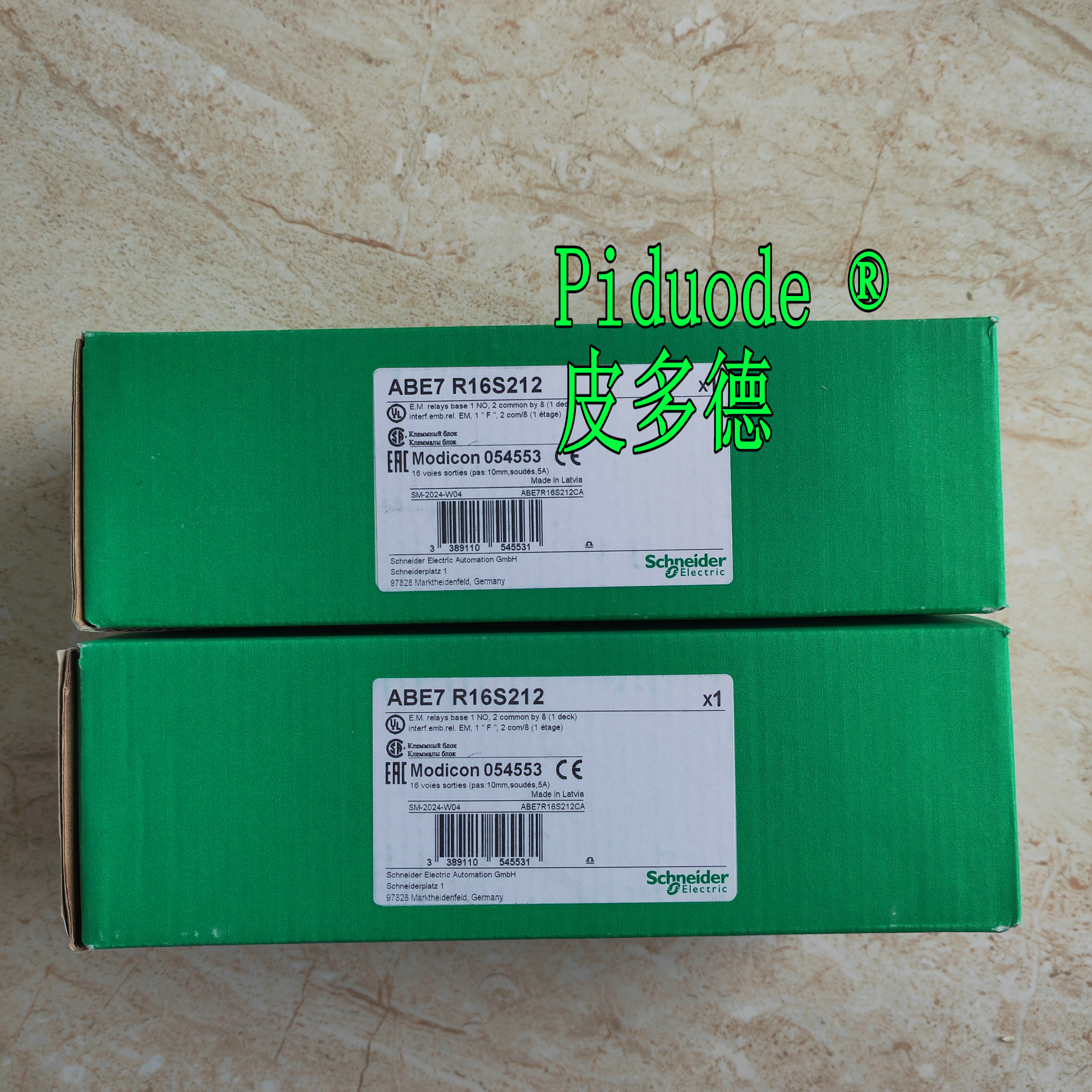 Schneider施耐德 ABE7R16S212 固态继电器底座全新原装正品